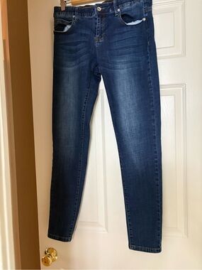 Madewell Women's Skinny Jeans in Dark Blue Wash